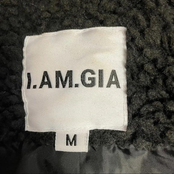 IAMGIA Exclusive Pixie Teddy Oversized Sherpa Jacket Fluffy Coat - Picture 3 of 9